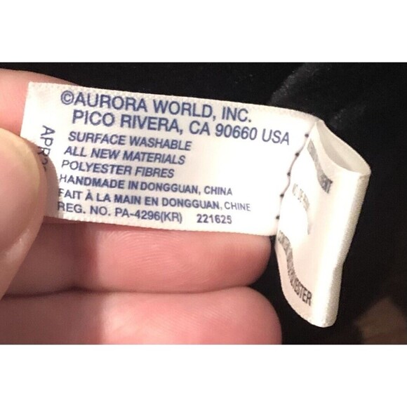 Aurora Squeezable Mallows Day of the Dead Sugar Skull Plush Toy Halloween - Picture 10 of 10